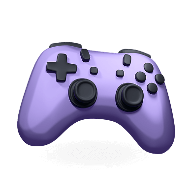 3D-model of a game controller