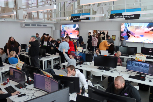 View of Codehub during Gamelab Demoday event
