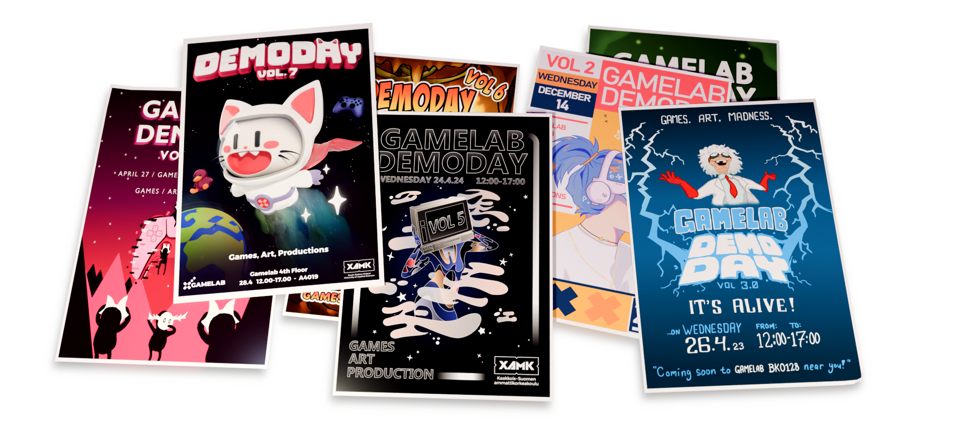 Demoday posters all together