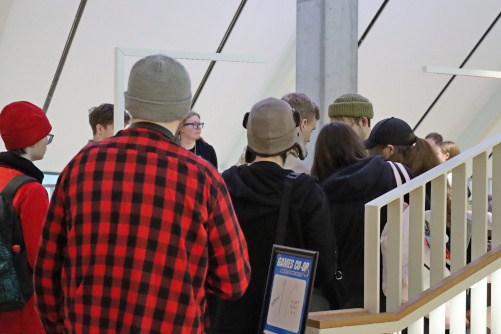 Crowd from Games Co-op event.