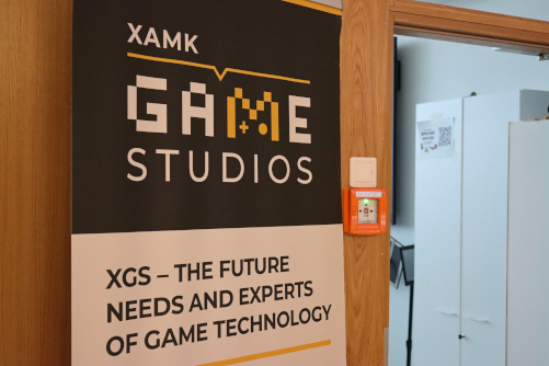 Xamk Game Studios banner in Games Co-op event.